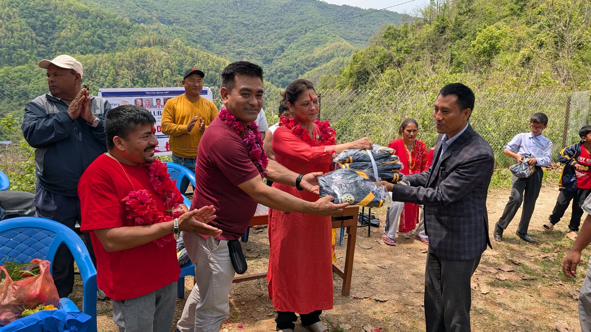 2nd Phase Track-Suit Distribution