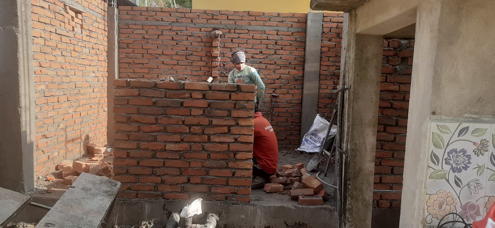 Girls Toilet Project : Sharada Secondary School, Gulmi