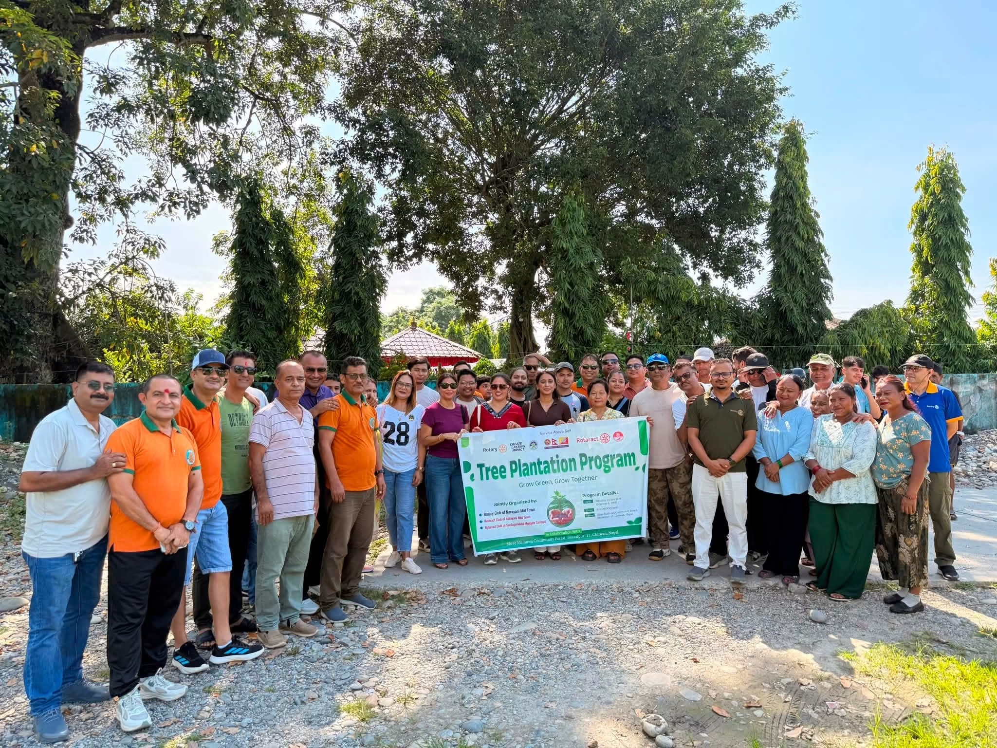 Rotary Tree Plantation