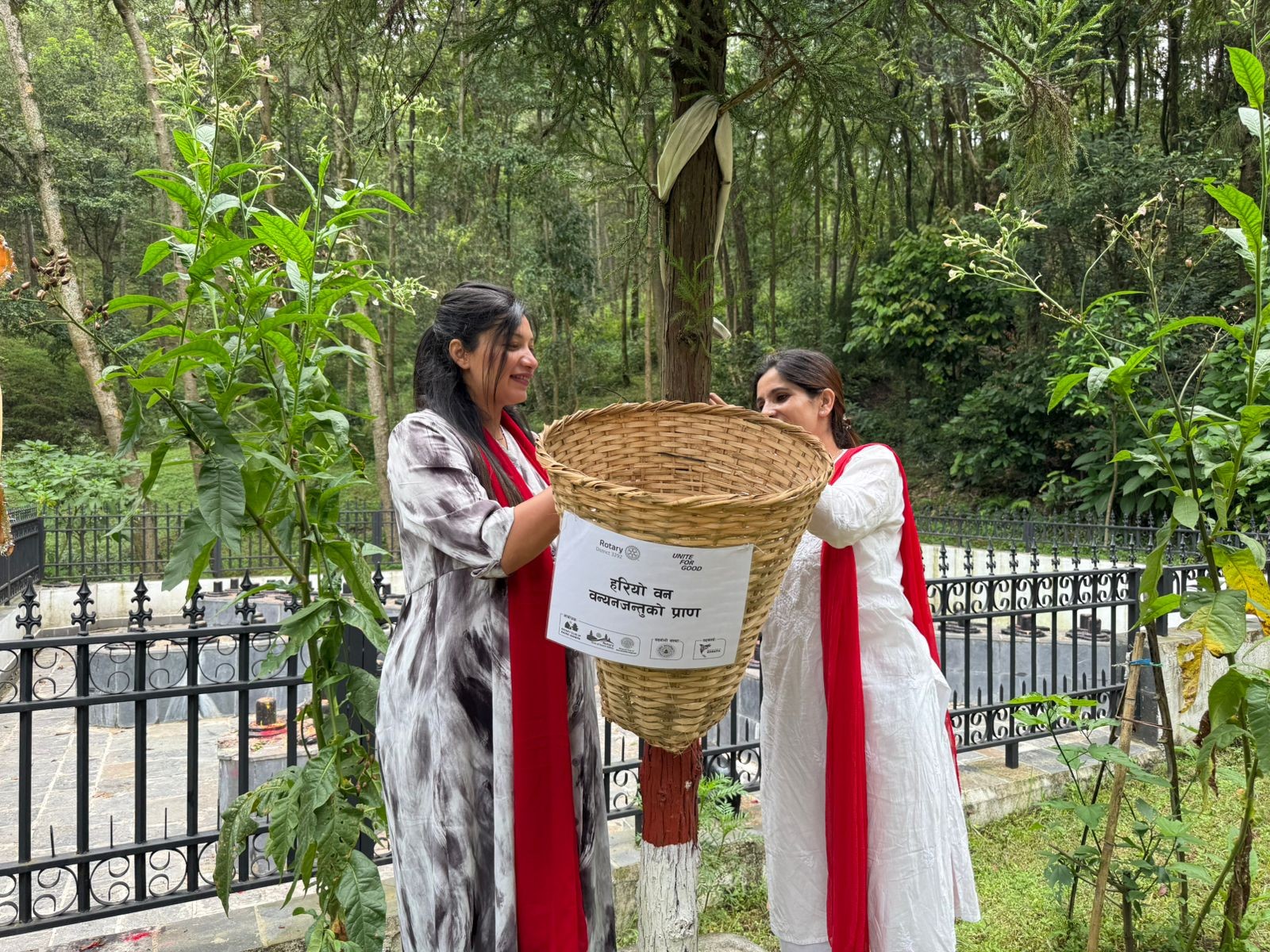 Report on Environment Protection Project Rotary Club Initiative at Gosaithan Temple Festival Grounds