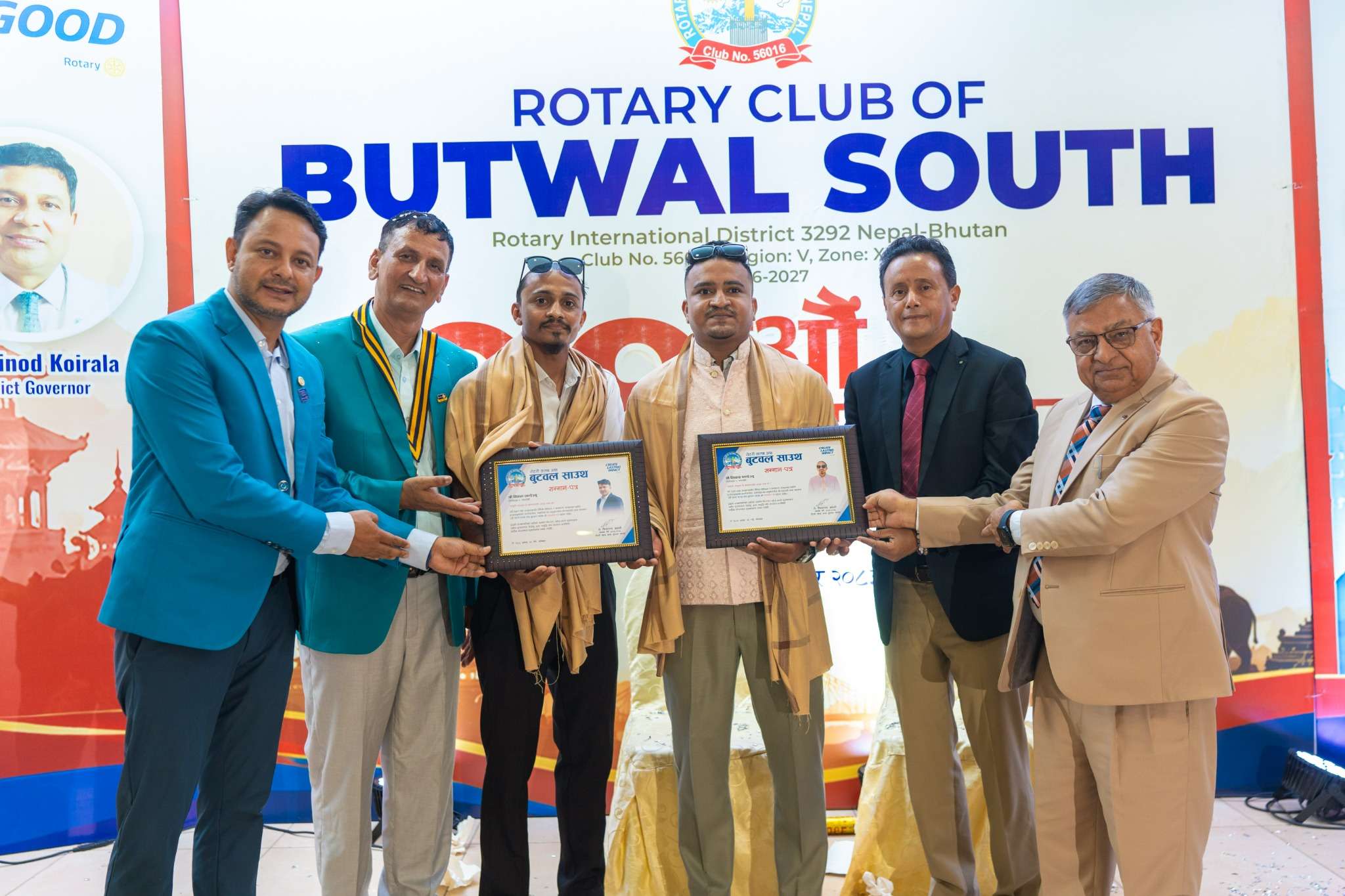 Felicitation of the Pandey Brothers for their remarkable dedication to snake rescue and wildlife conservation