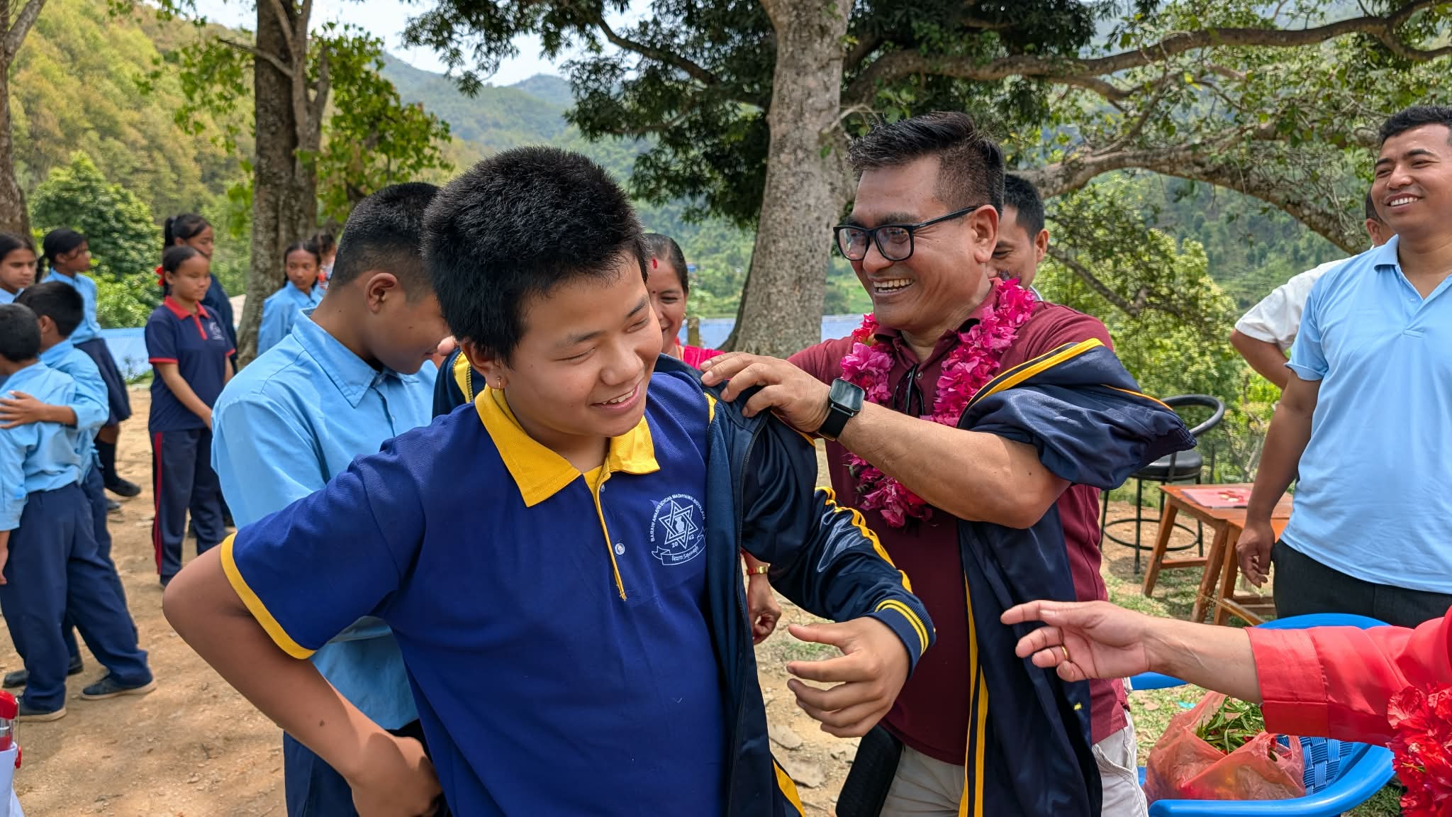 2nd Phase Track-Suit Distribution