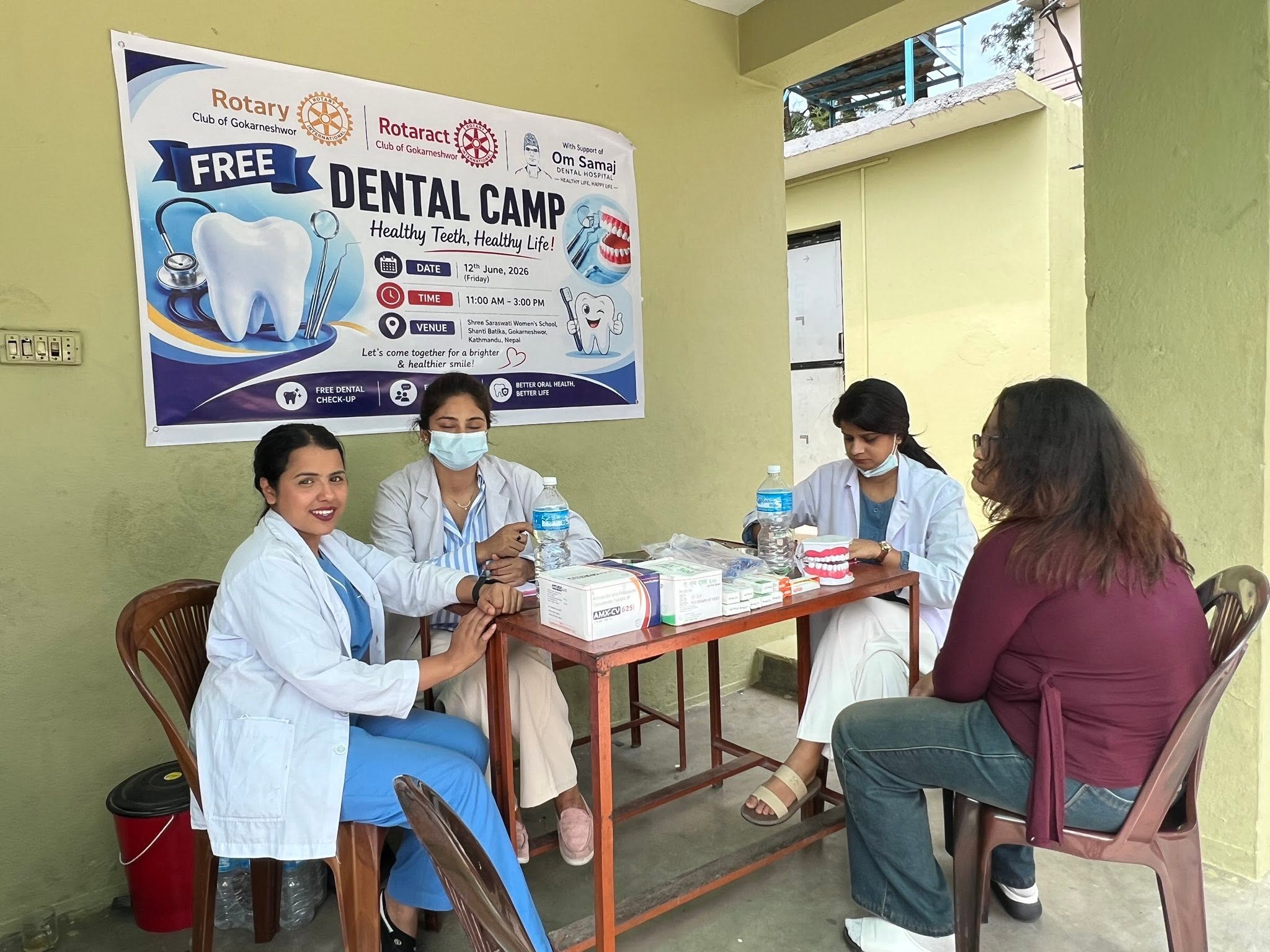 Free dental camp
