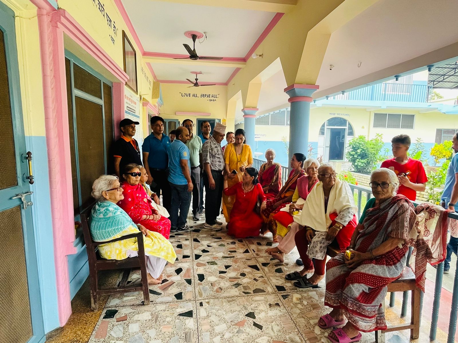 School Bag dustribution at Shree Darbare Adharbhut Vidyalaya Sitganga Arghakhanchi