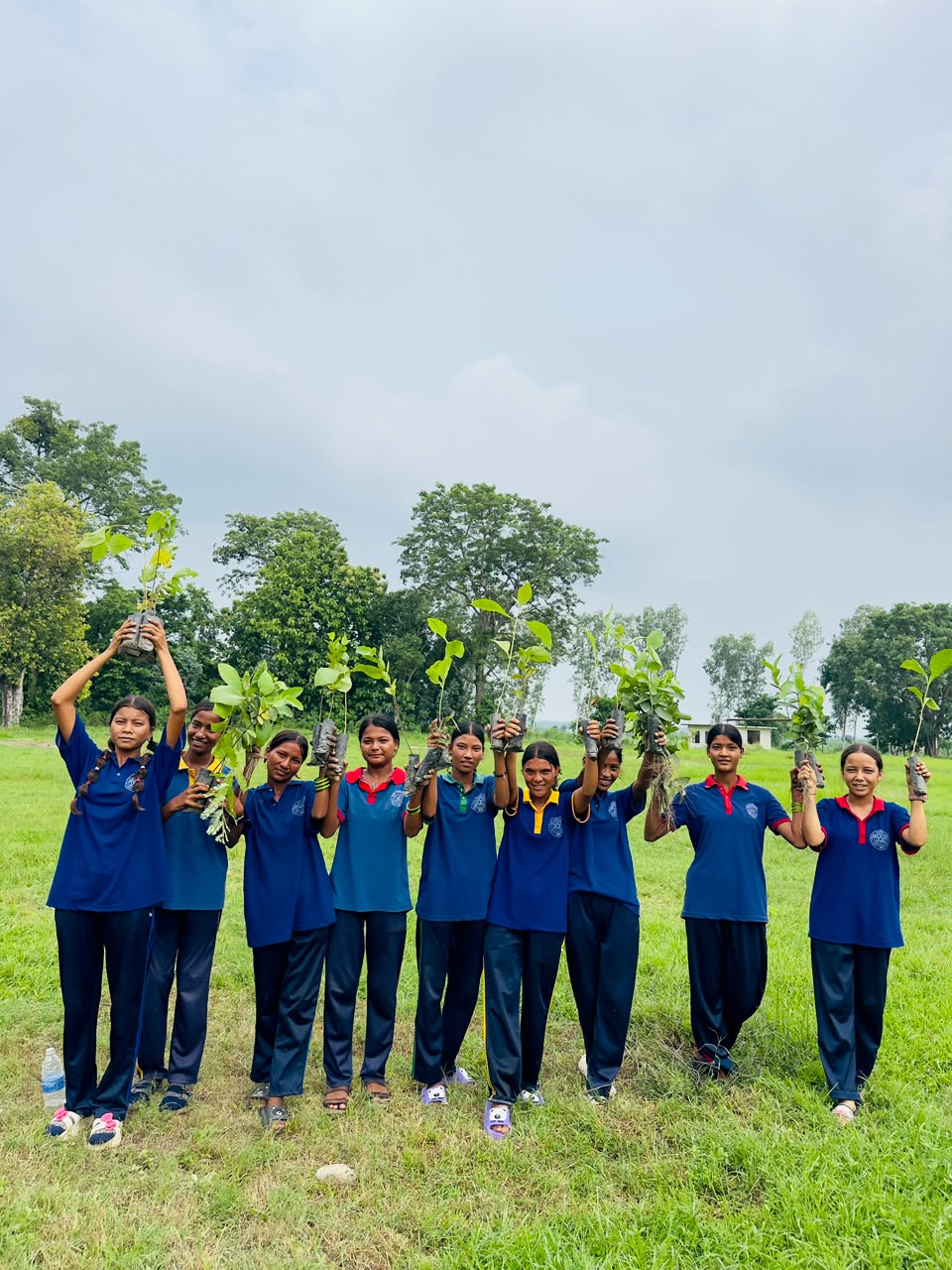 Tree Plantation at Tribhuwan Secondary School