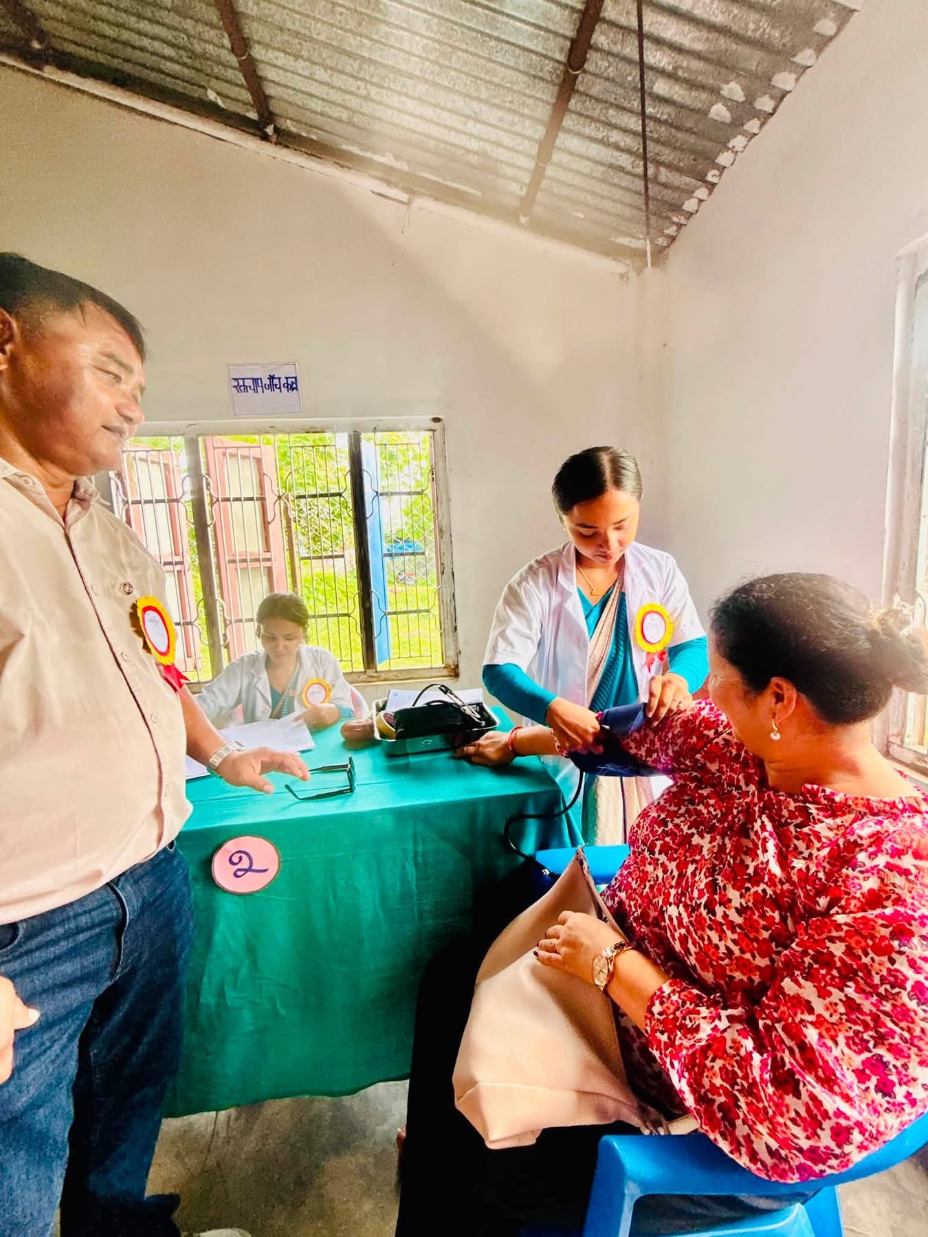 Free Health Camp at Sundarbasti,