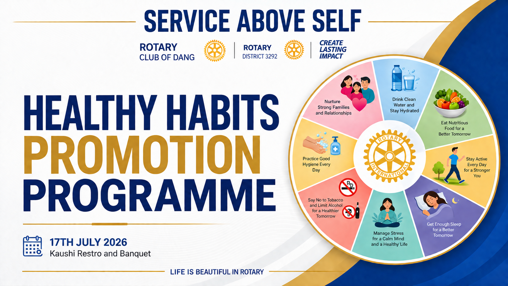 '8 Healthy Habits' Promotion Program