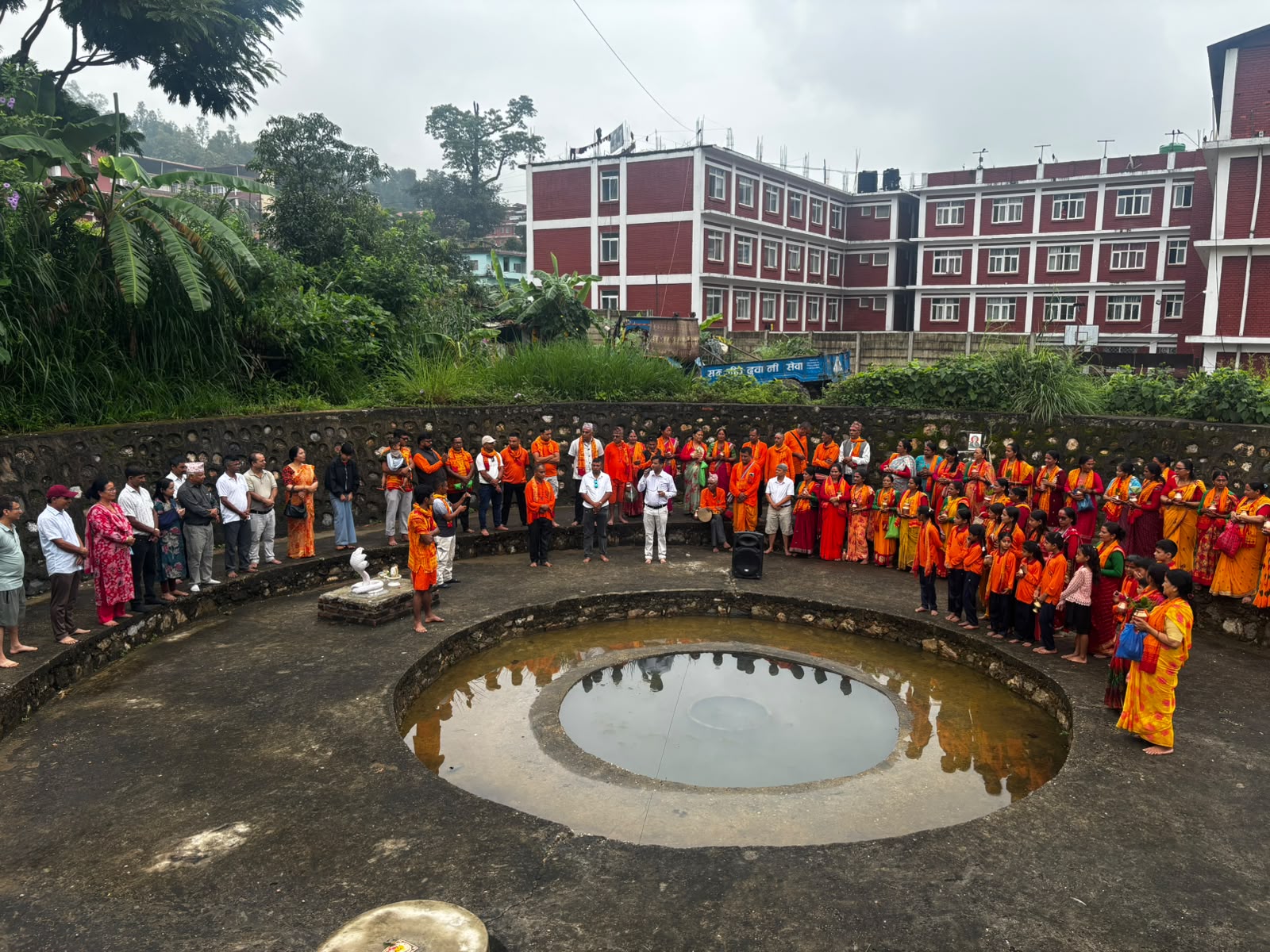 Welcomed and Refreshment for  Bolbom Devotee