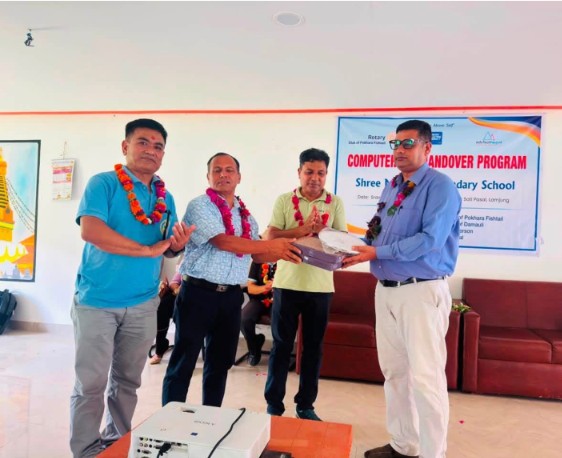 ICT computer lab hand over.