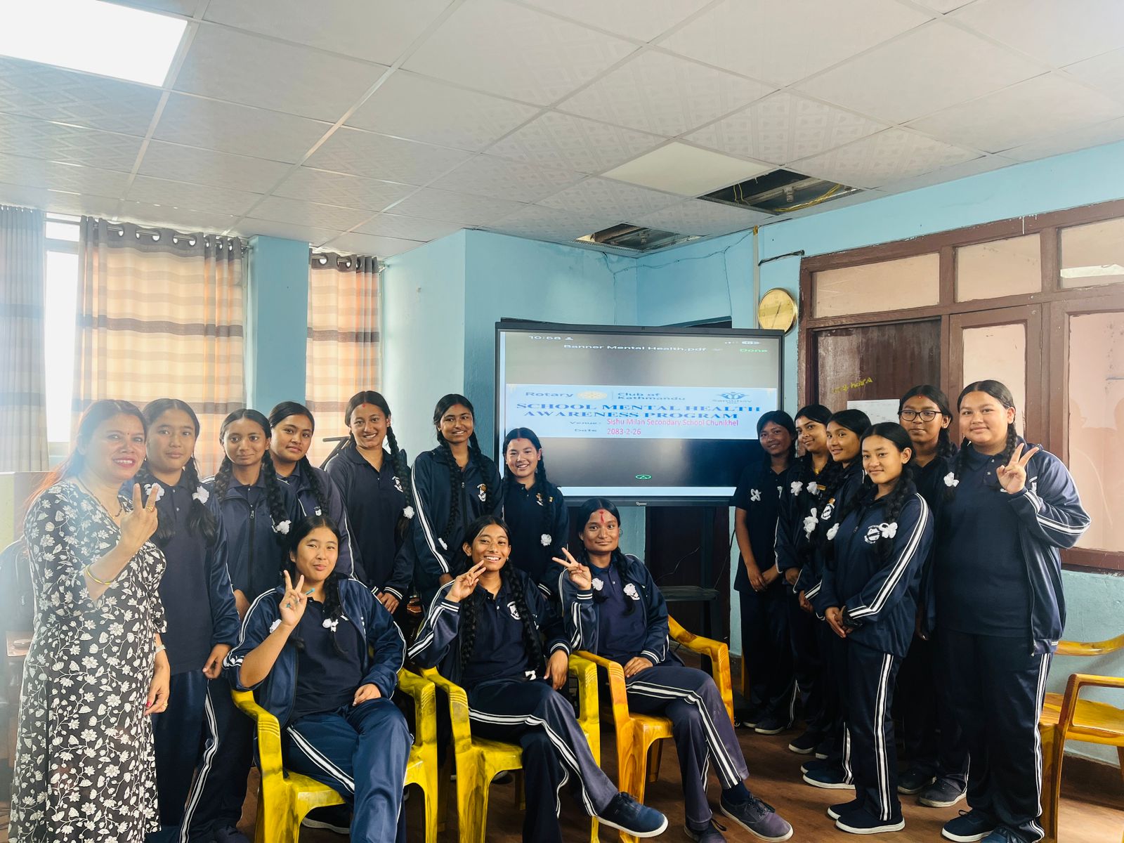 School Mental Health Awareness - Shree Sishu Milan School