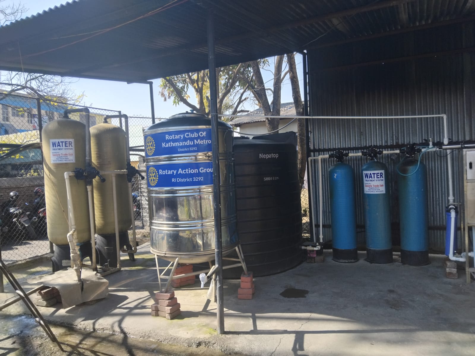 Water Supply Reinstalls RO Water Purification Plant at Central Traffic Police Office
