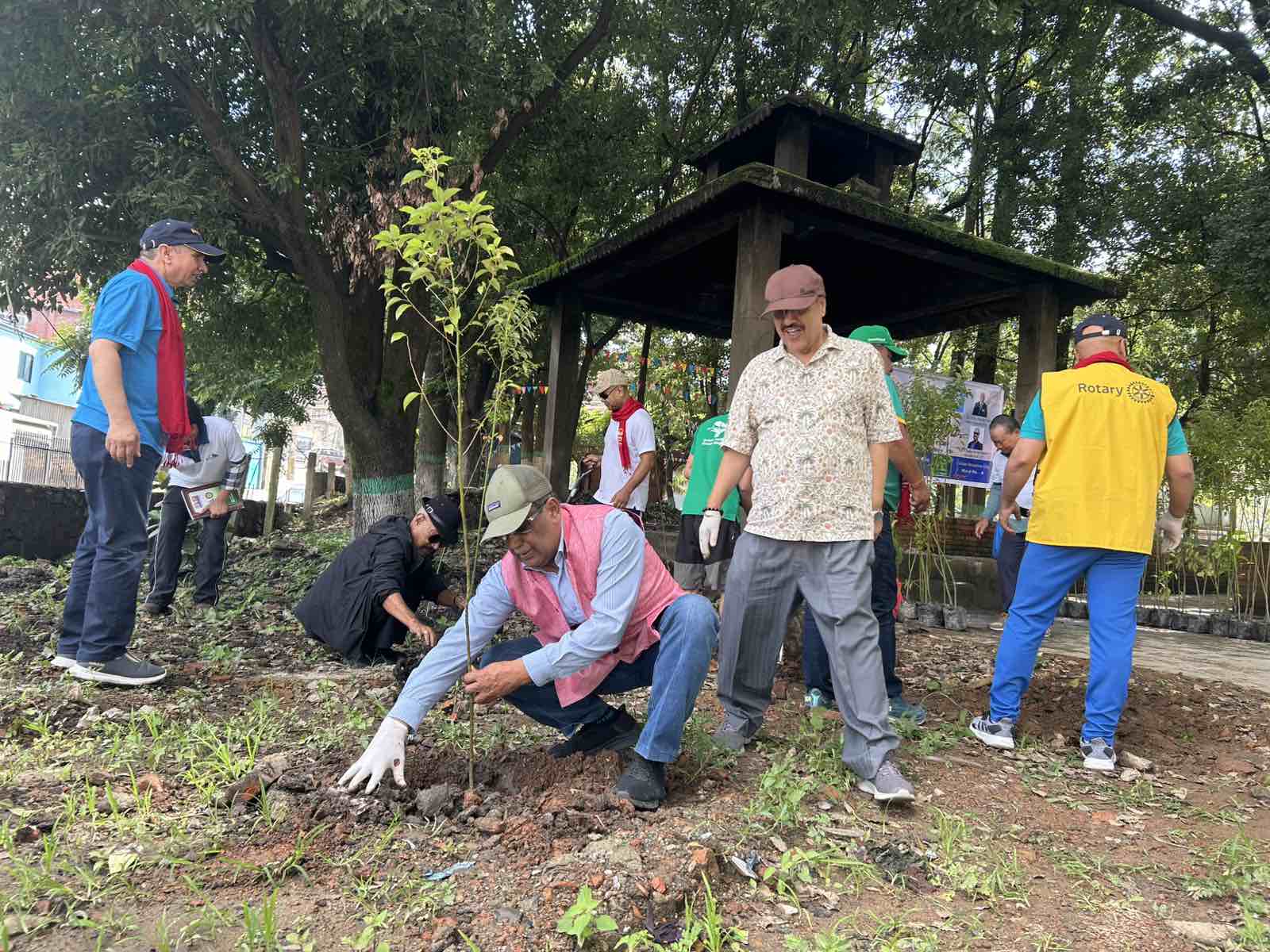 Tree Plantation at Vaisnawi Devi Temple