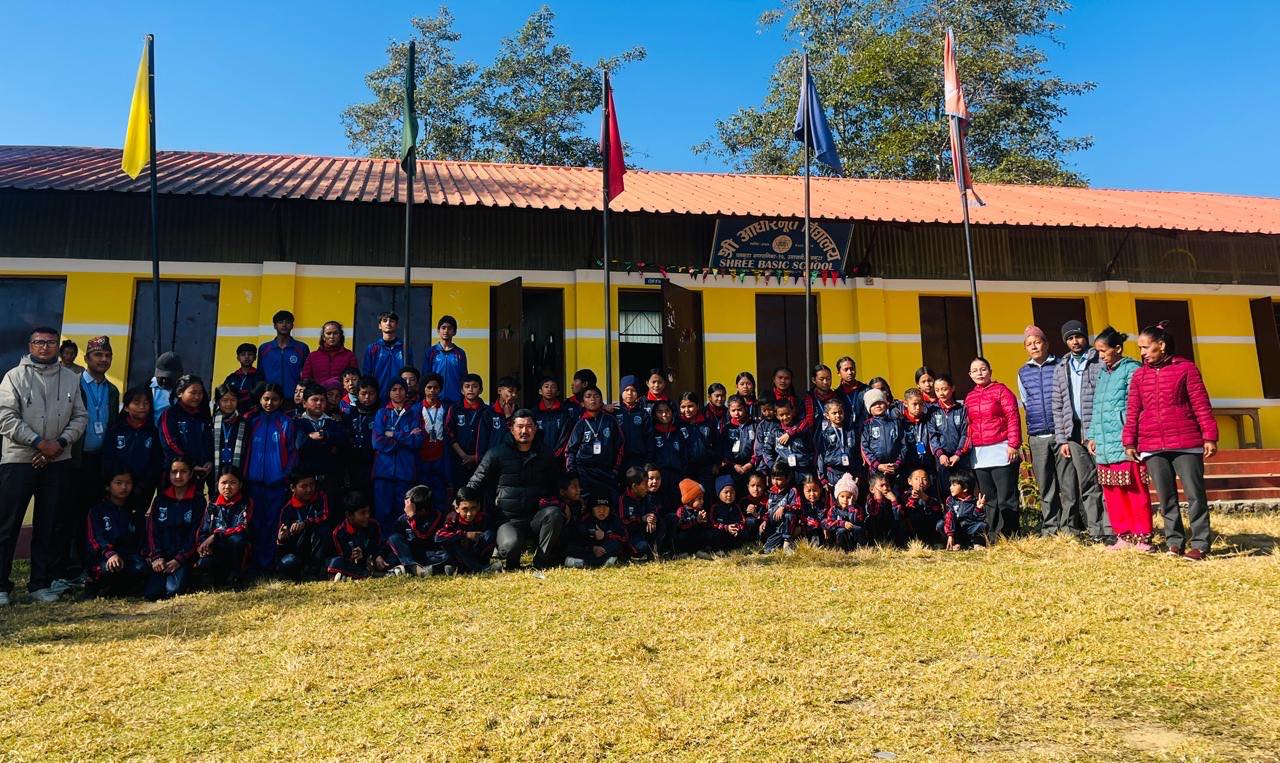 Winter clothes distribution