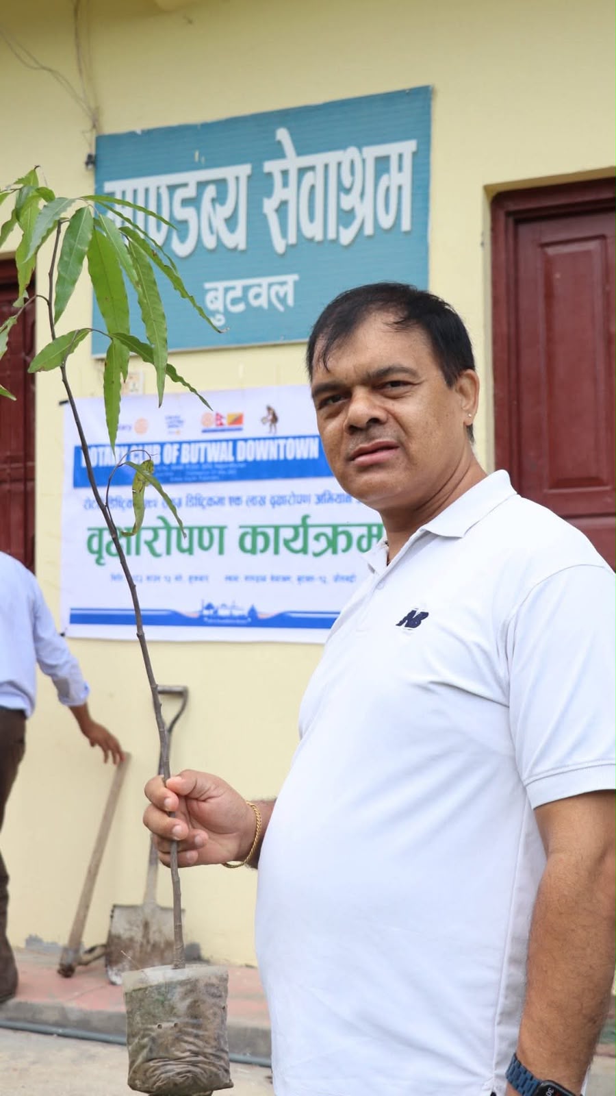 Tree plantation (Supporting  District 100000 tree plantation Campaign) Day 2