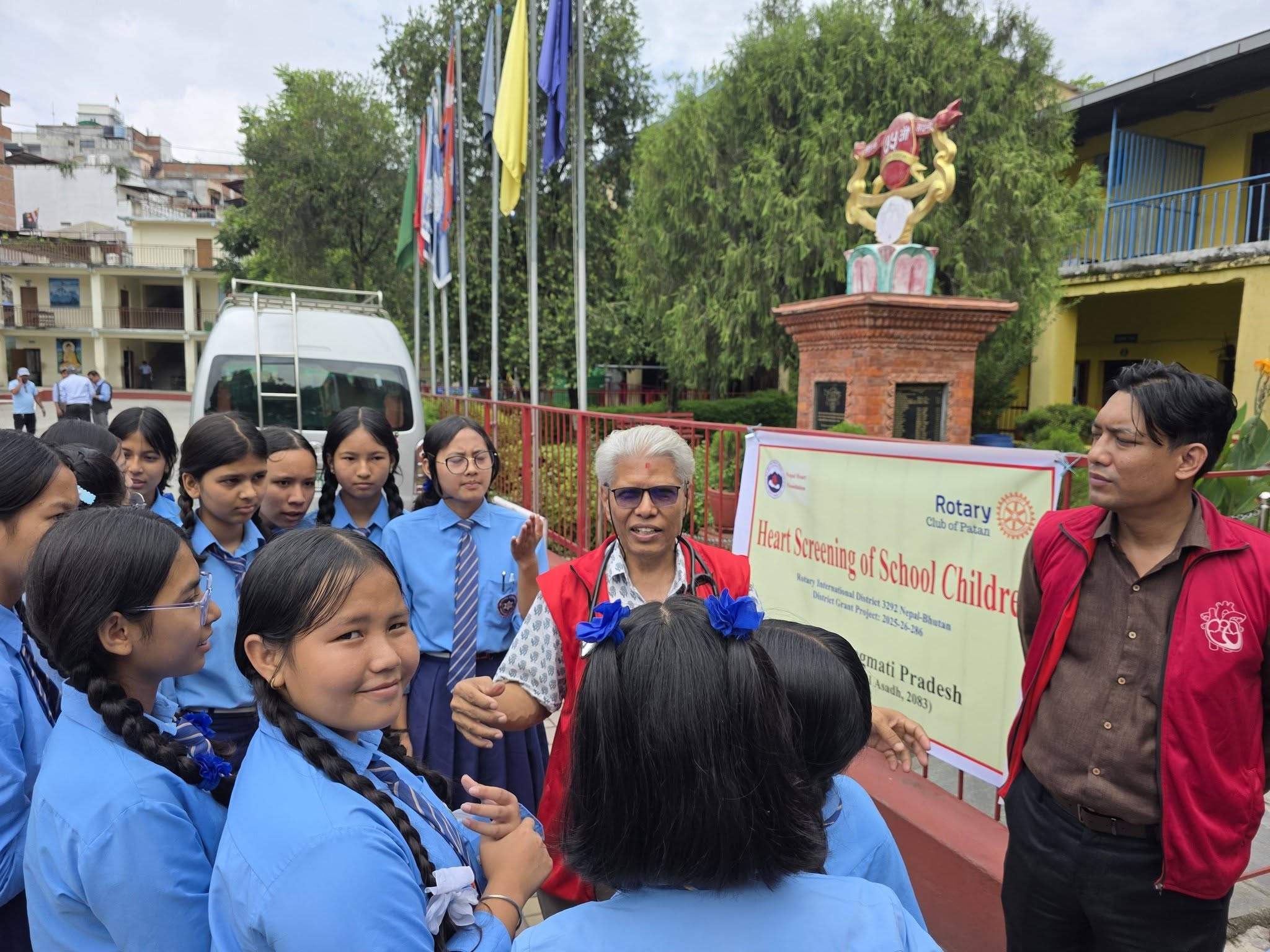 Heart Screening Program for School Children