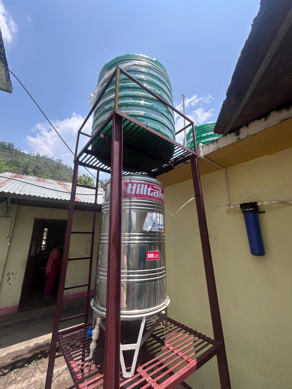 water tank and water purifier