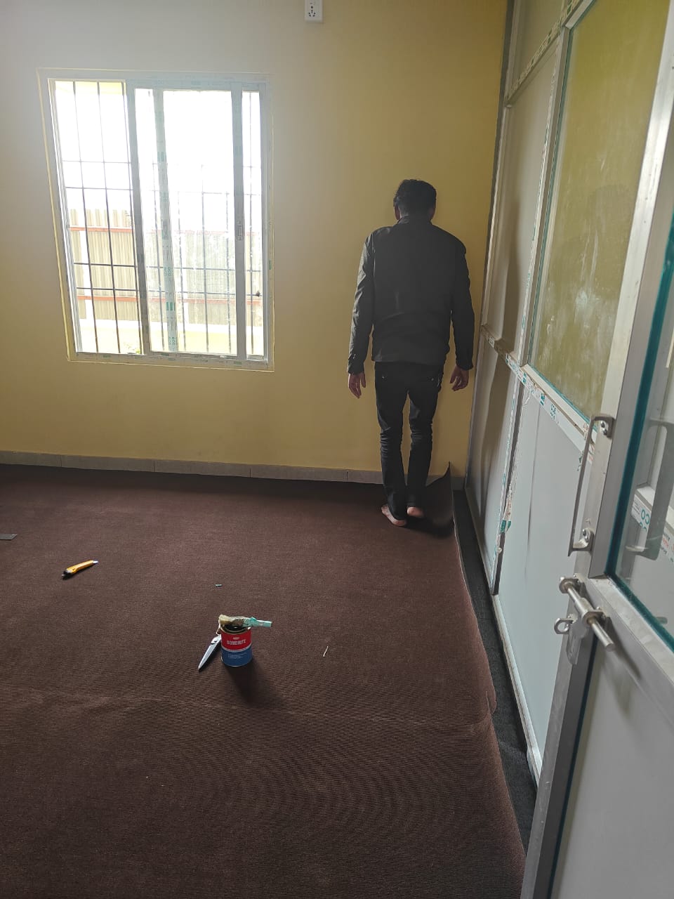 Carpeting two ClassRooms