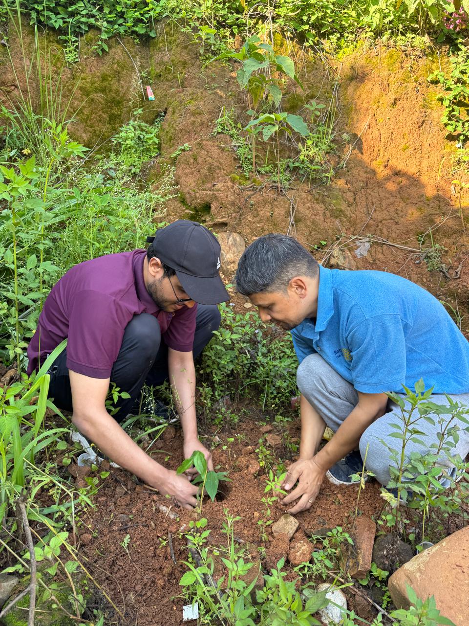 Tree Plantation Program at Shree Madhyamik Vidyalaya Ratanpur Hapur