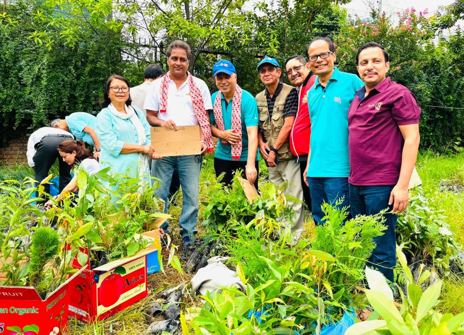 PLANTS (SAPLING) DISTRIBUTION AND SIGNATURE  CAMPAIGN PROGRAM