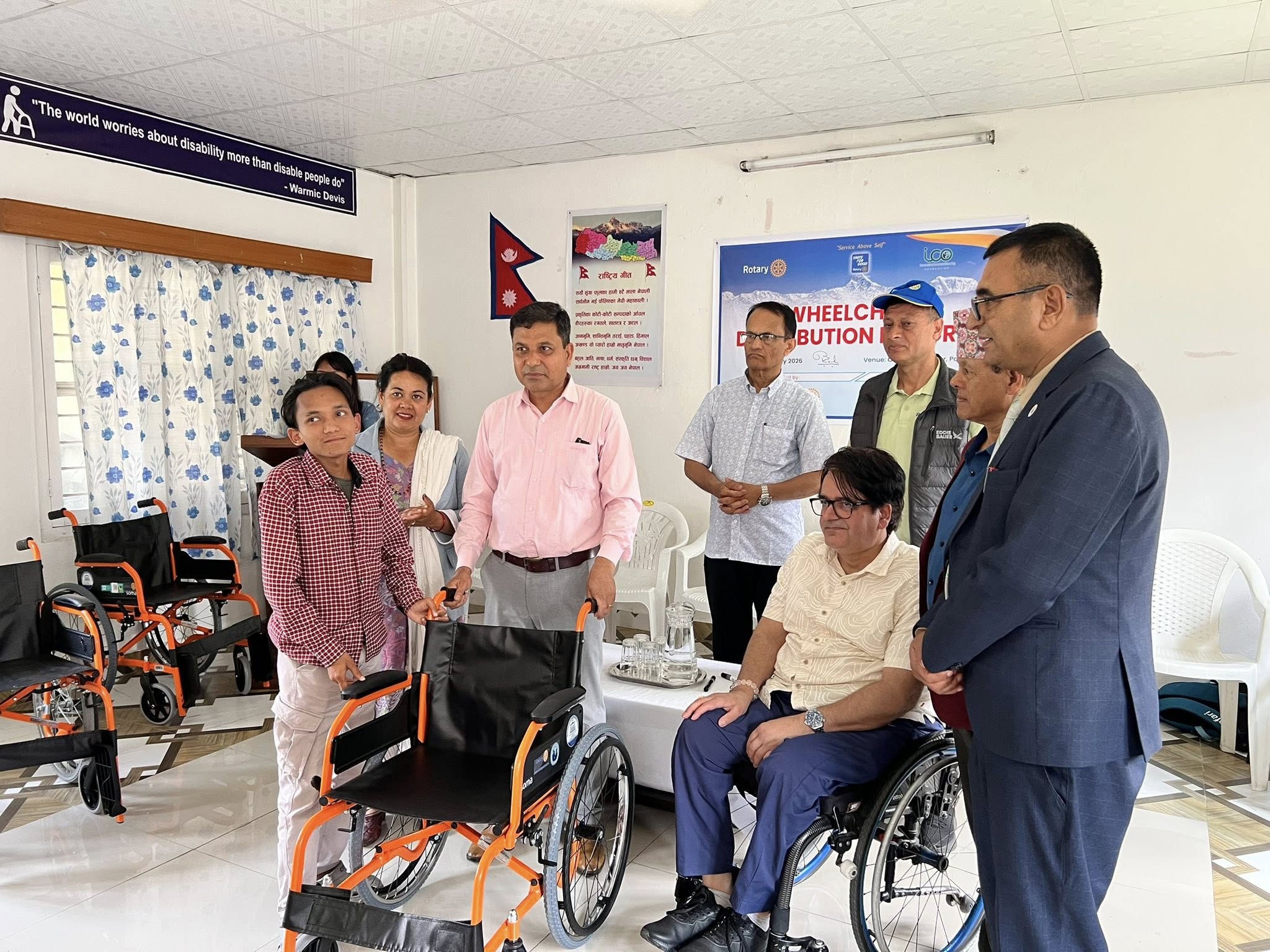 Wheelchair Distribution Program