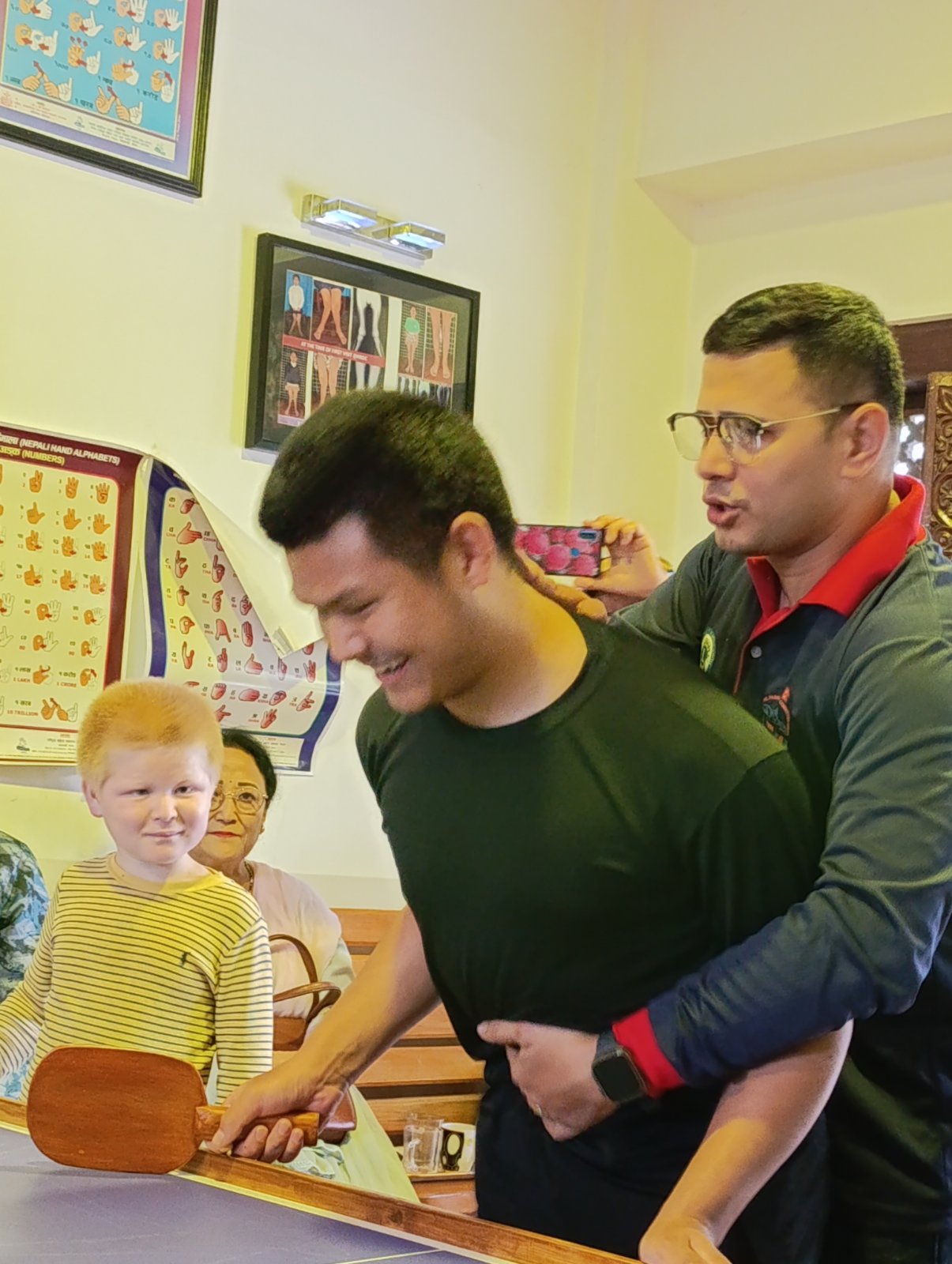 Handover of Table Tennis Board