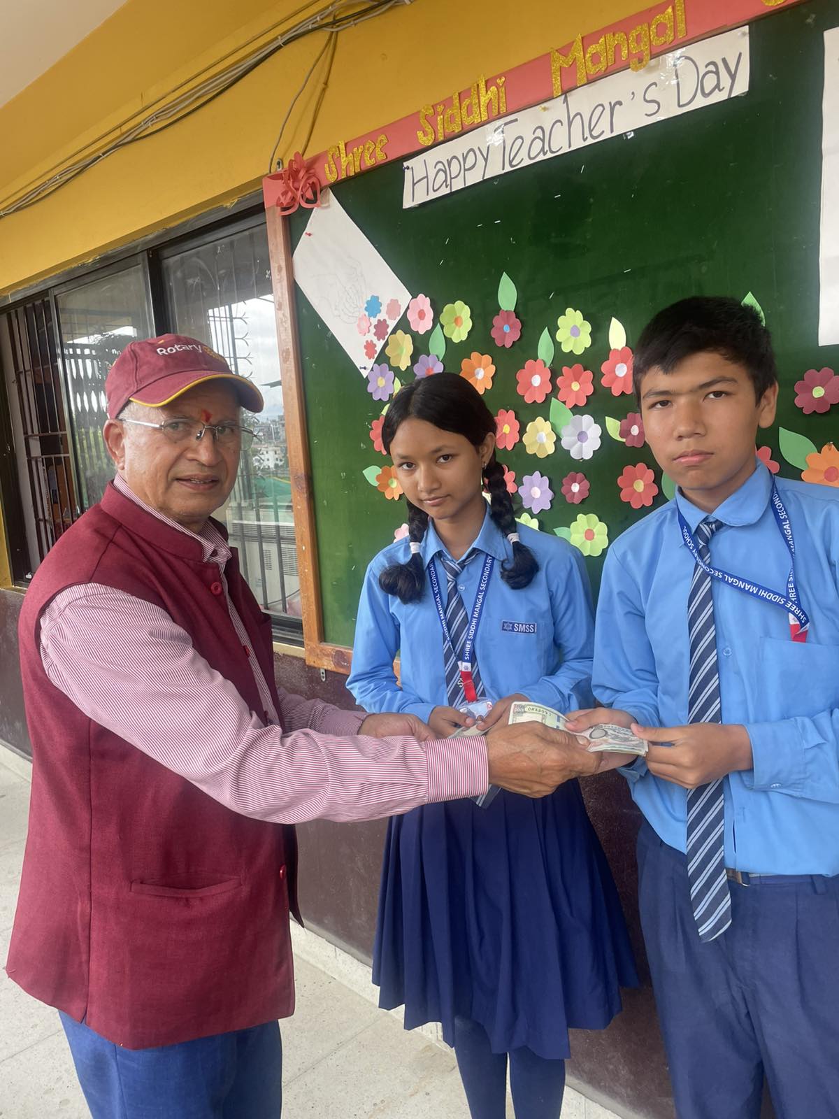 PEEF scholarship at Shree Siddhimangal Secondary School