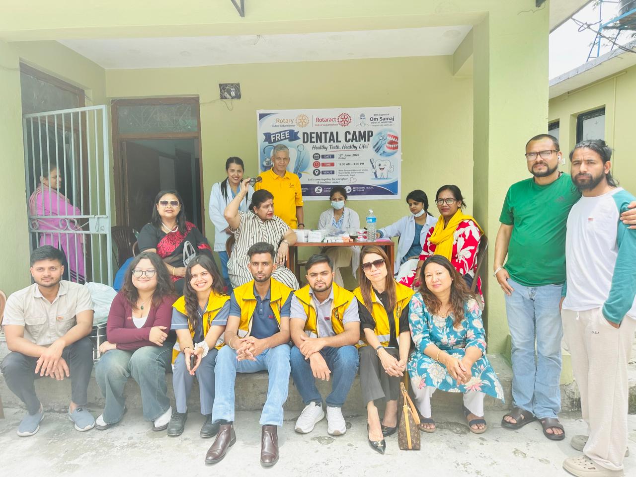Free dental camp