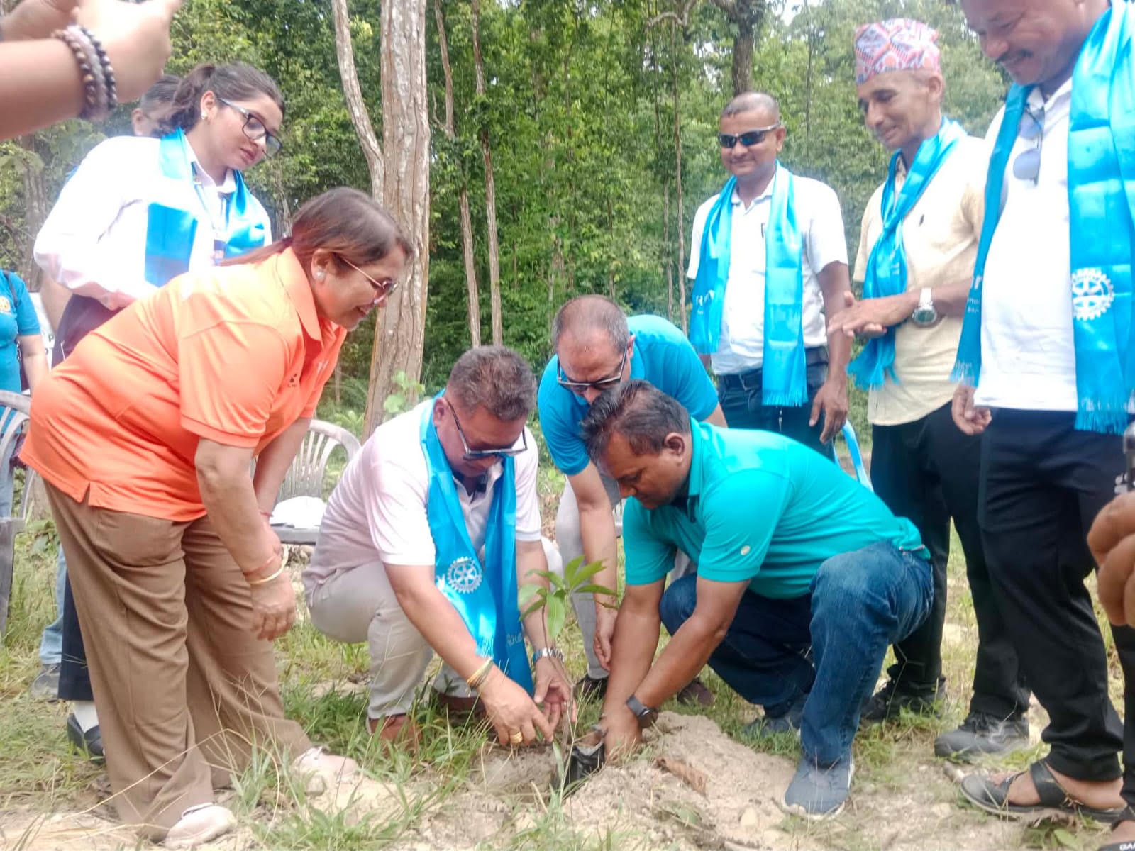 District-Wide Plantation Campaign Organized by Rotary Club of Birtamode