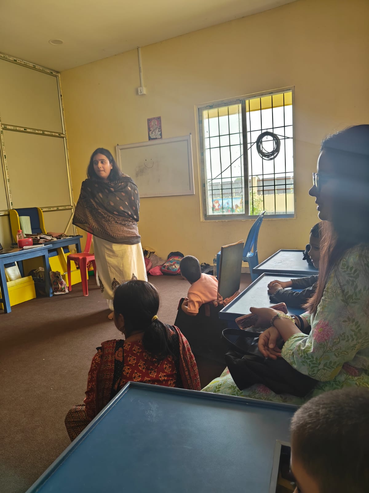 Little Voices, Big Expressions – a creative and interactive expression session for the children