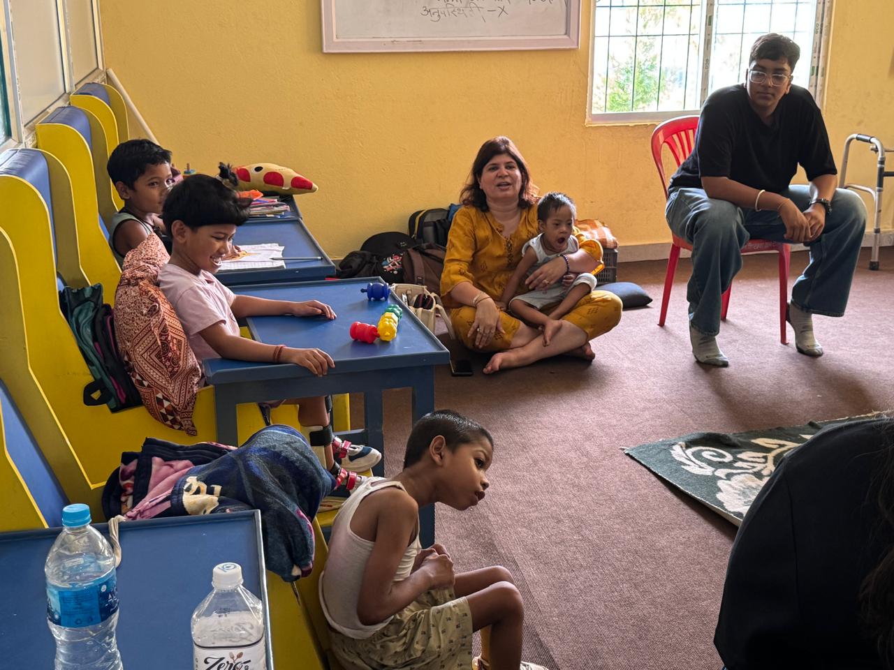 1-Day Storytelling program at CP Centre & a month's food supply support to the centre