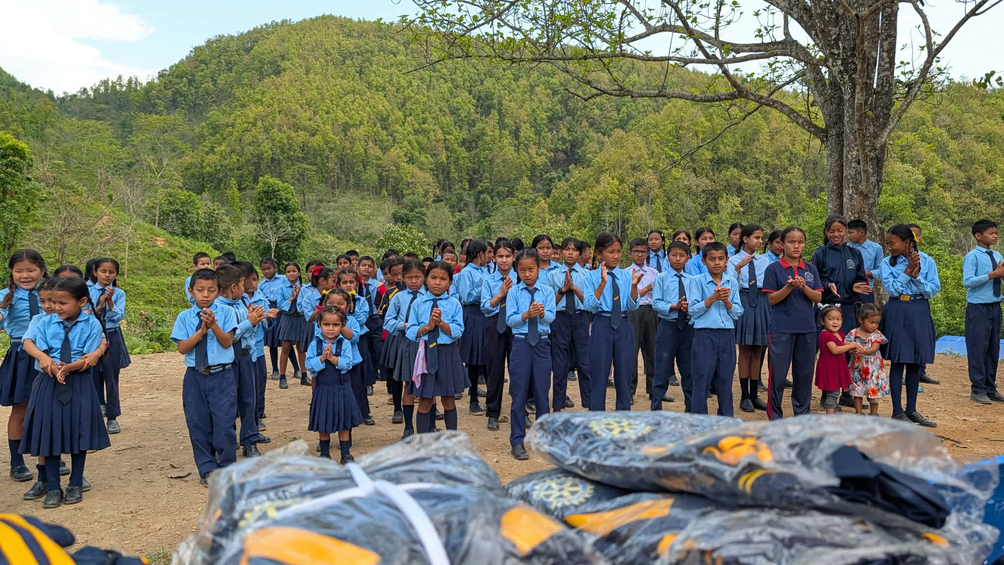 Track Suit Distribution