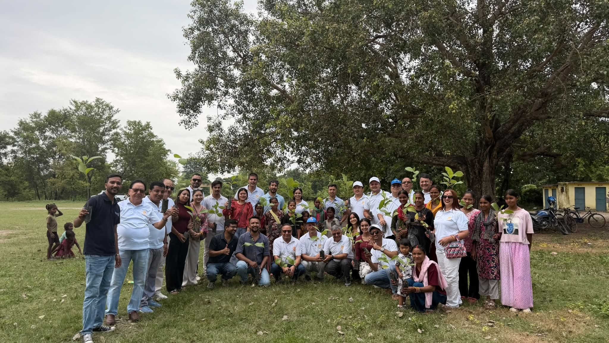 Tree Plantation Program under the Theme of Rotary 100000 lakh sapling