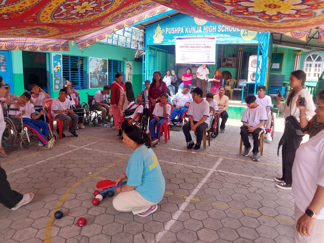 Boccia Game Competition
