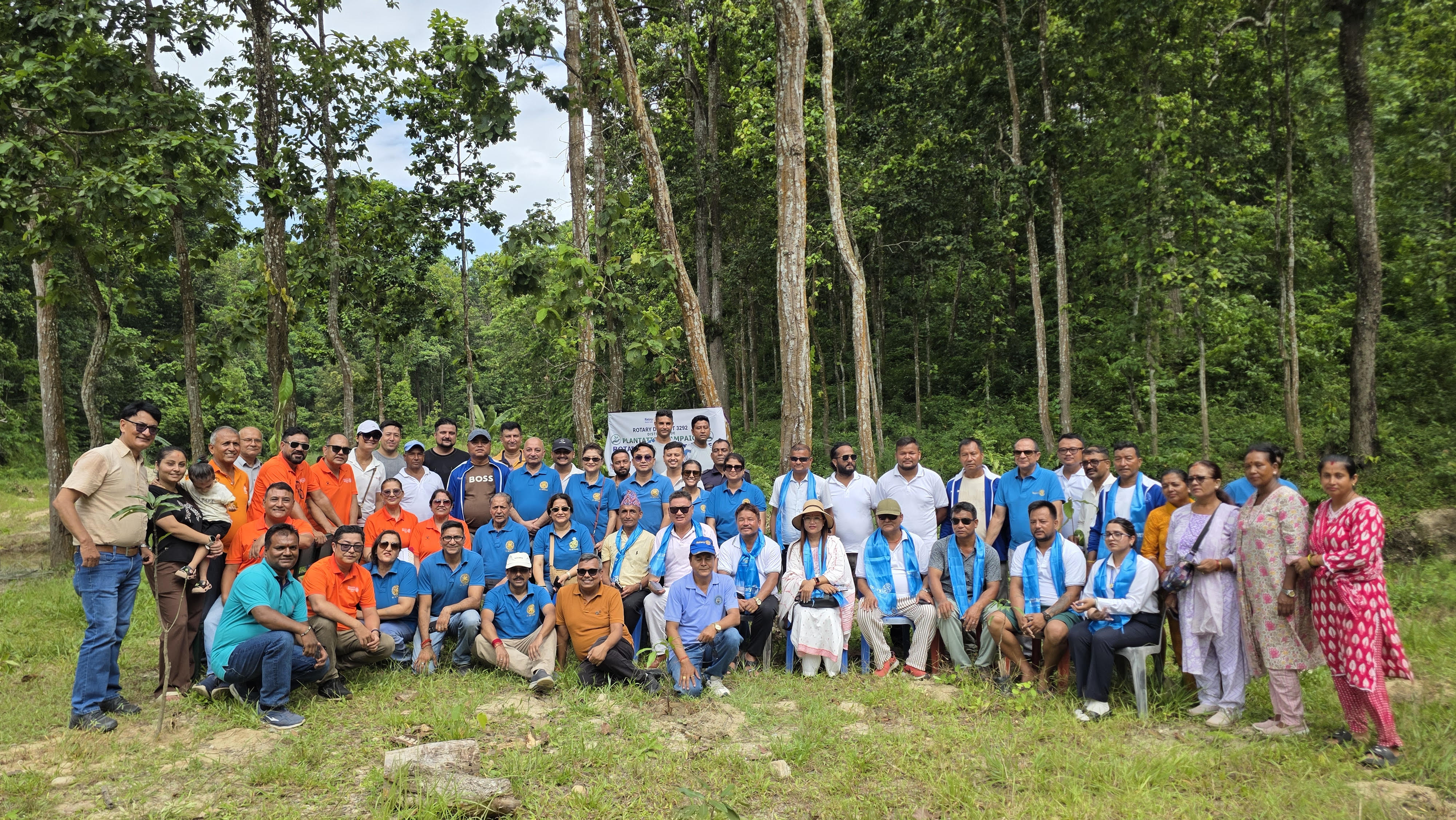 District-Wide Plantation Campaign Organized by Rotary Club of Birtamode