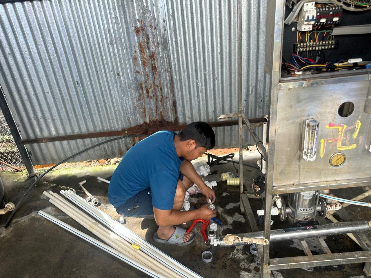 Renovation of water treatment plant