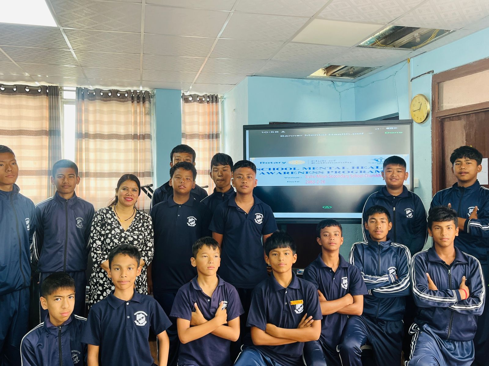 School Mental Health Awareness - Shree Sishu Milan School
