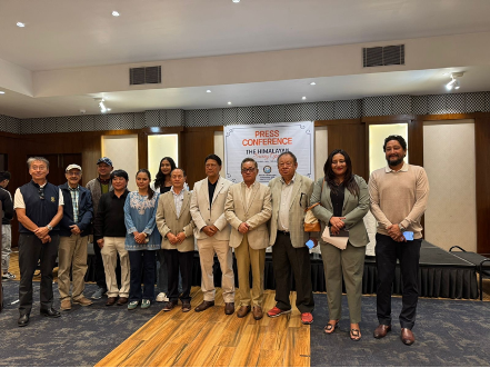 Press conference & MOU signing with Ms. Avani Rai for Golf For All project