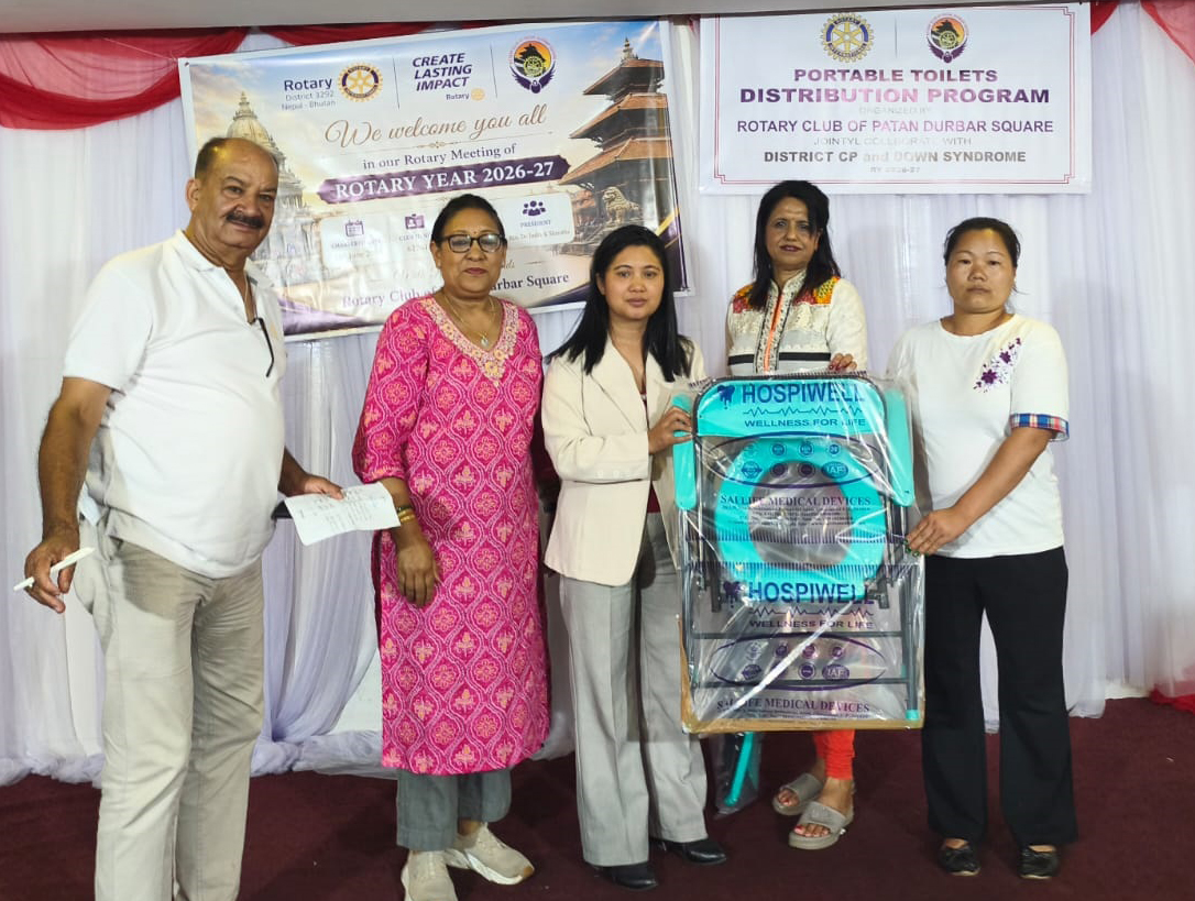Distribution of Portable Toilets