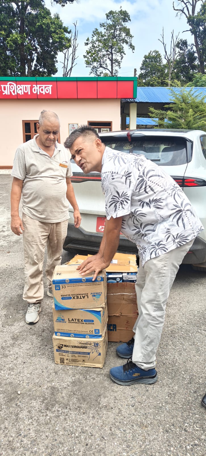 Emergency Donation of Medical Supplies for Bhotekoshi Disaster Response