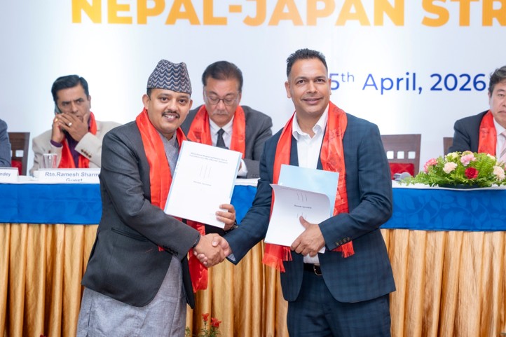 Mou Signing with Himal Dental Hospital