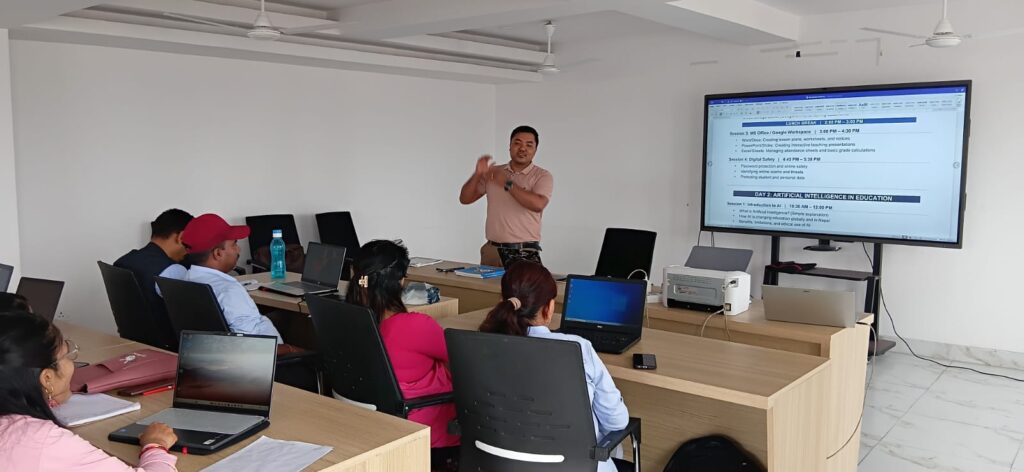 ICT Training for community School Teachers