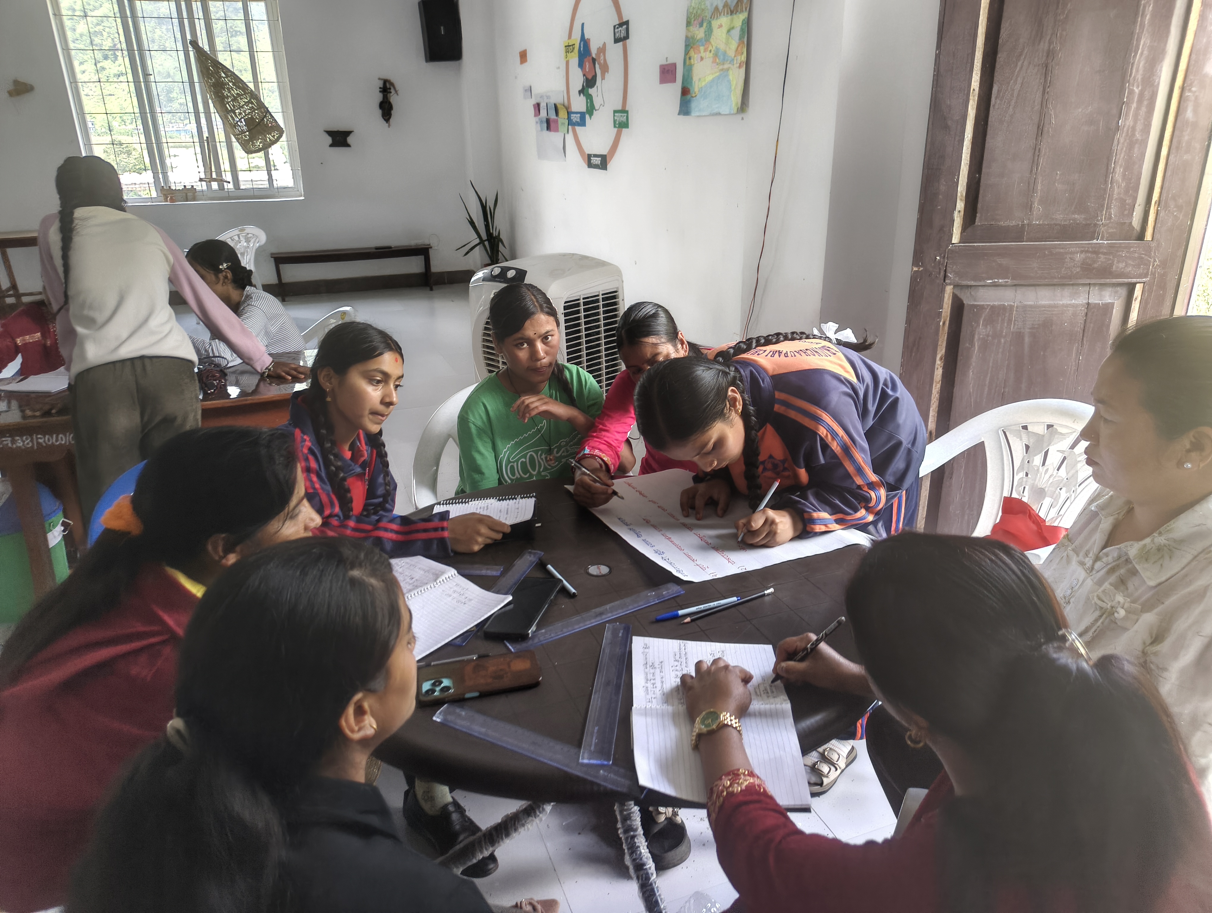 Training of Trainers (ToT) on Making Reusable Menstrual Pads