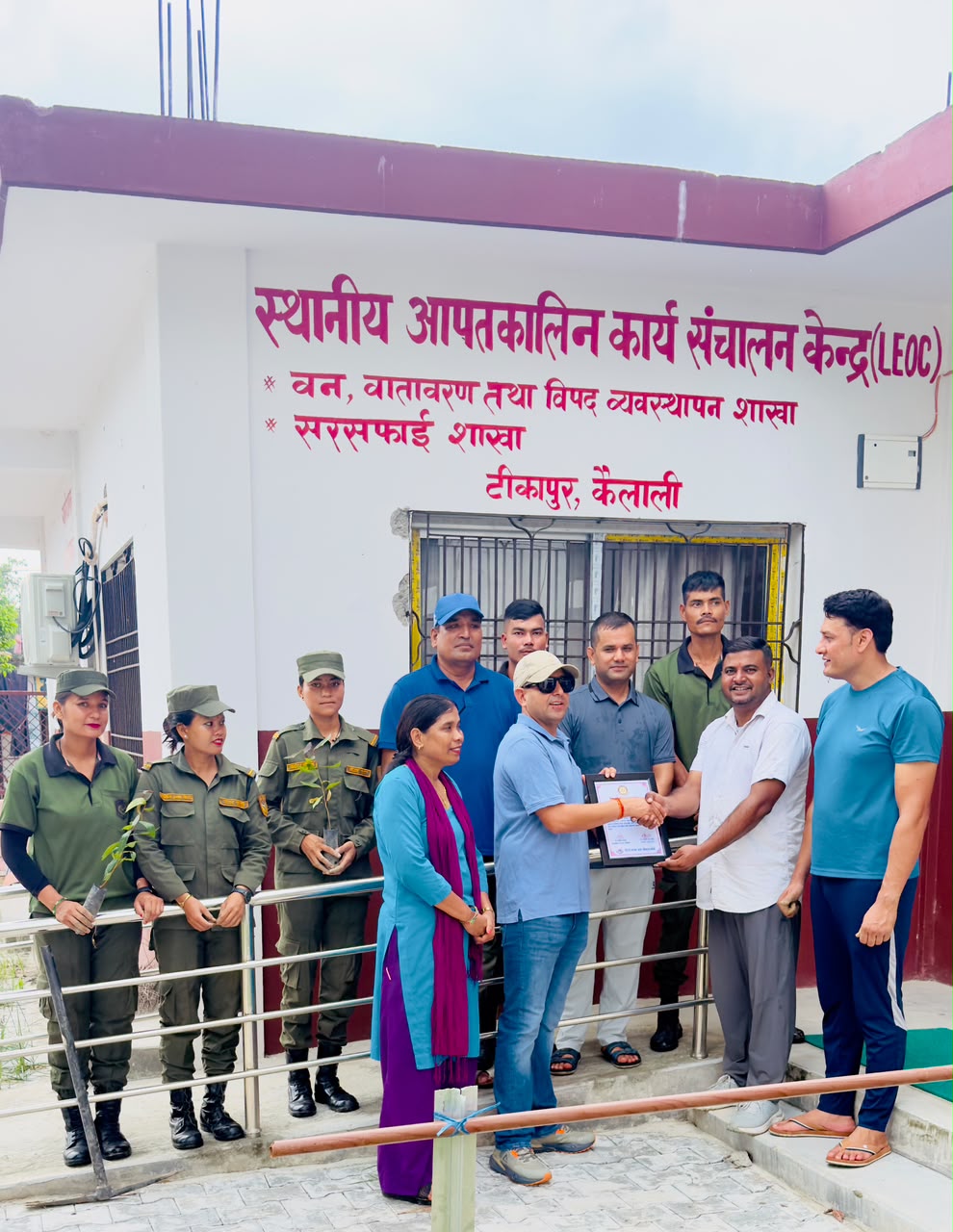 Green Campaign at Tikapur-Khakraula Road, Tikapur, Kailali