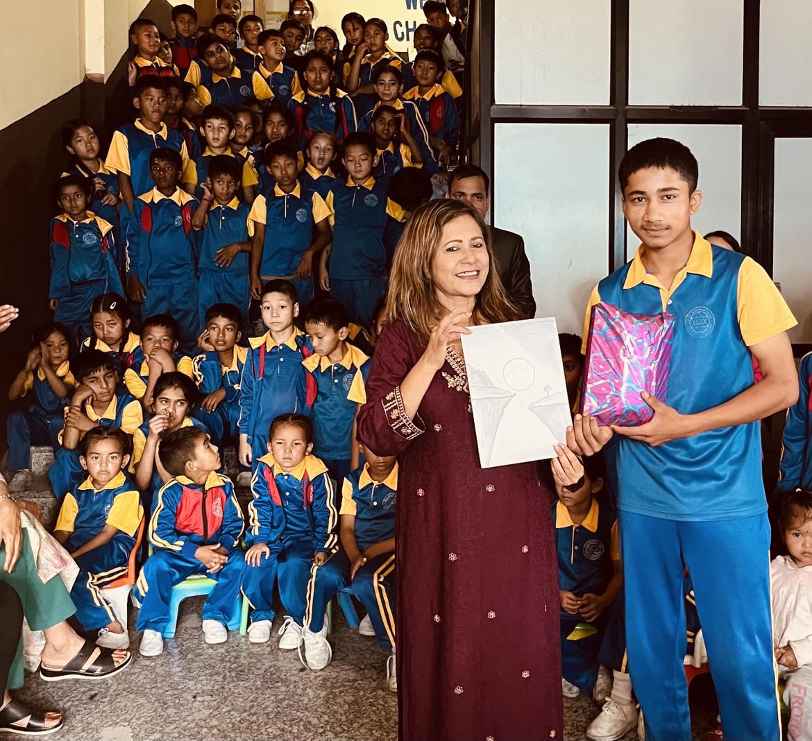 School Bags and Stationery Distribution