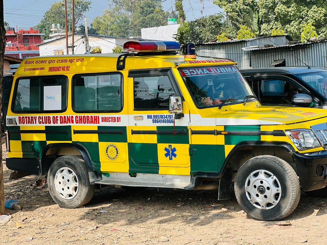 Free Rotary Ambulance for July Month
