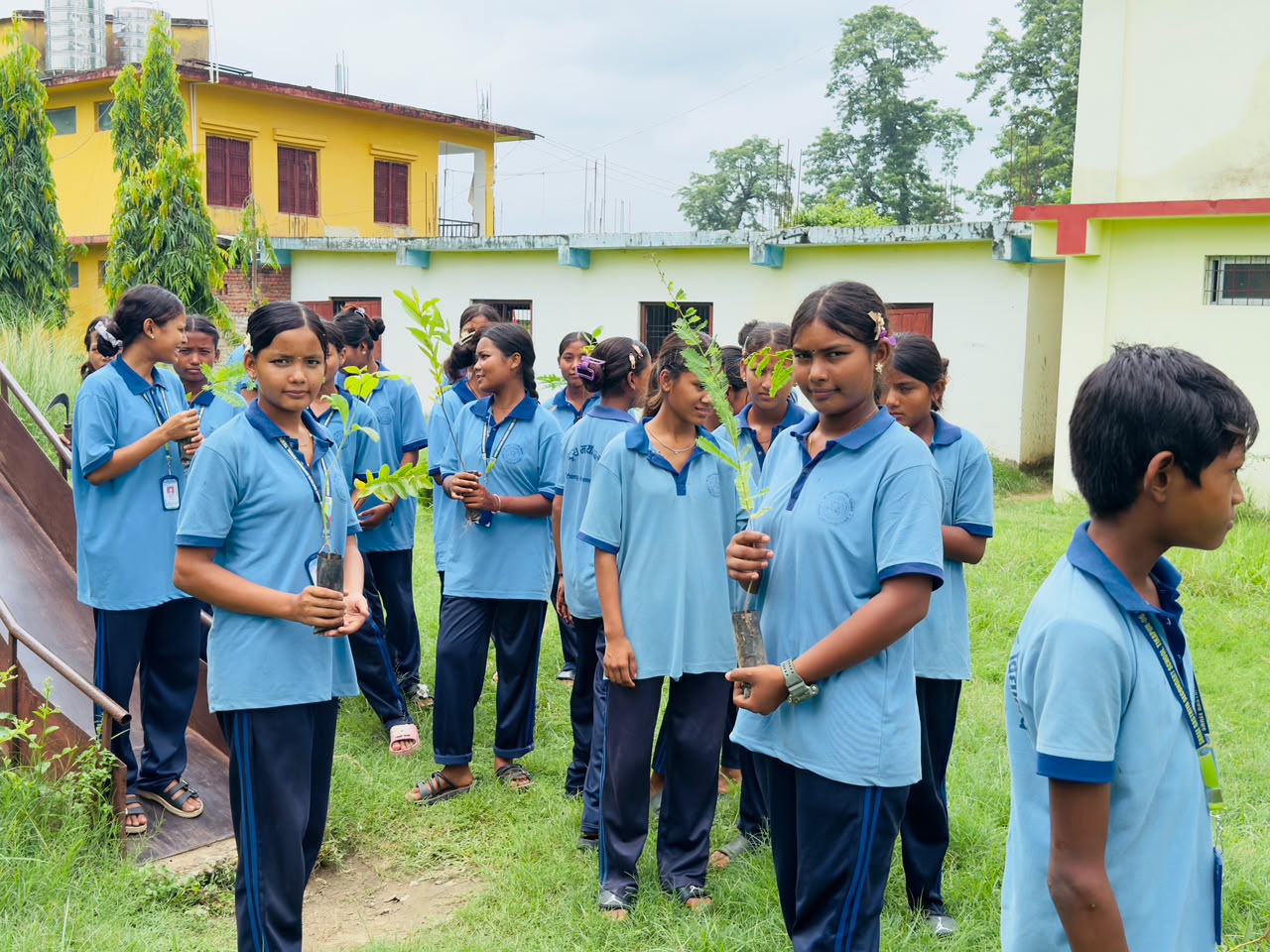 Tree Plantation at Rastriya Mavi School